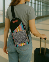 Chest Bag for Women | Mandala Frame